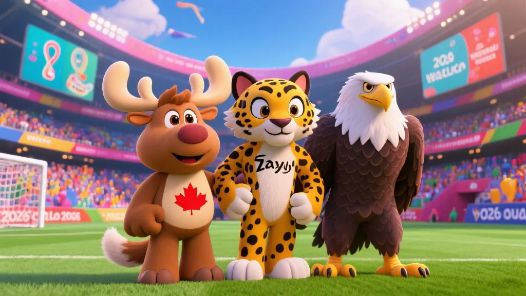 揭秘2026世界杯吉祥物：Maple、Zayu与Clutch背后的文化密码与狂欢寓意